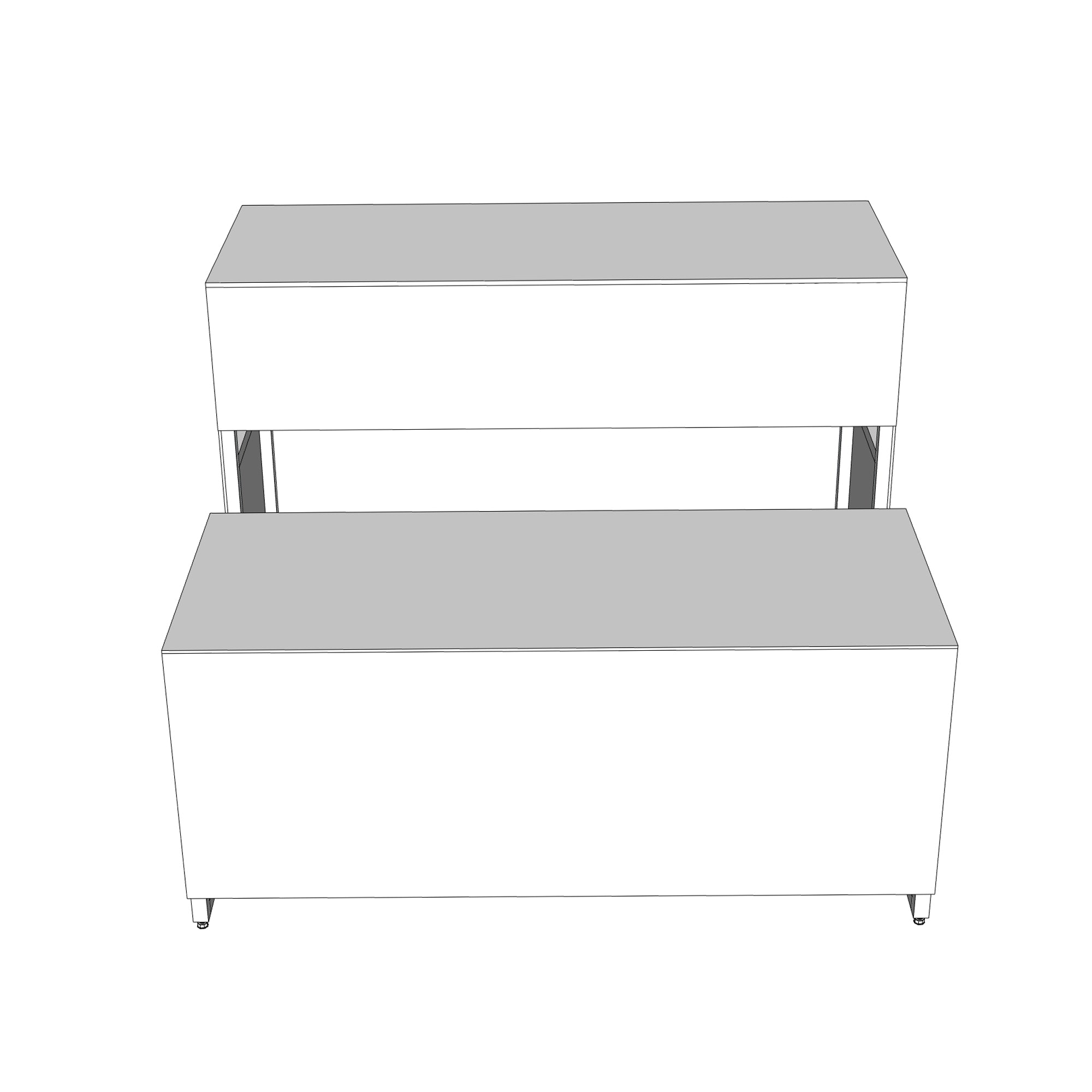 Apparel Store Merchandising Retail Nesting Tables