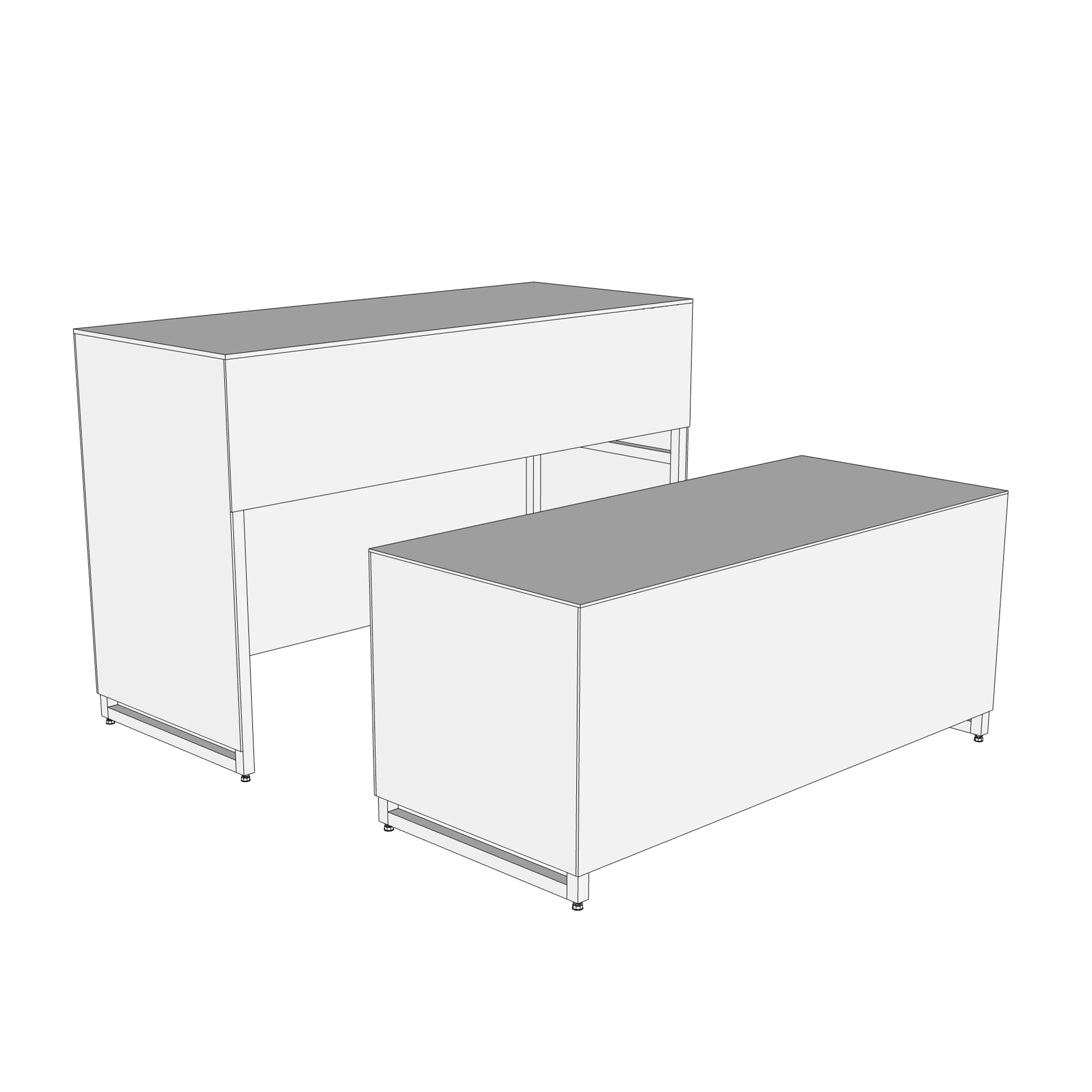 Apparel Store Merchandising Retail Nesting Tables