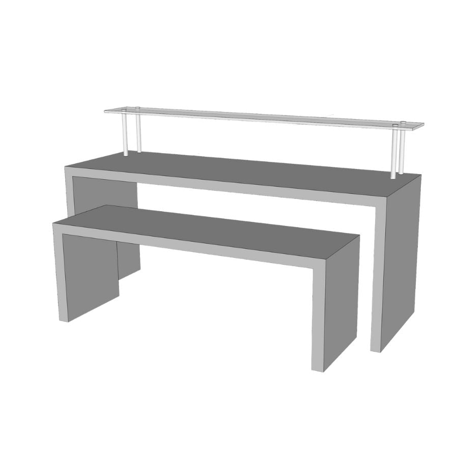 commercial retail store display tables
